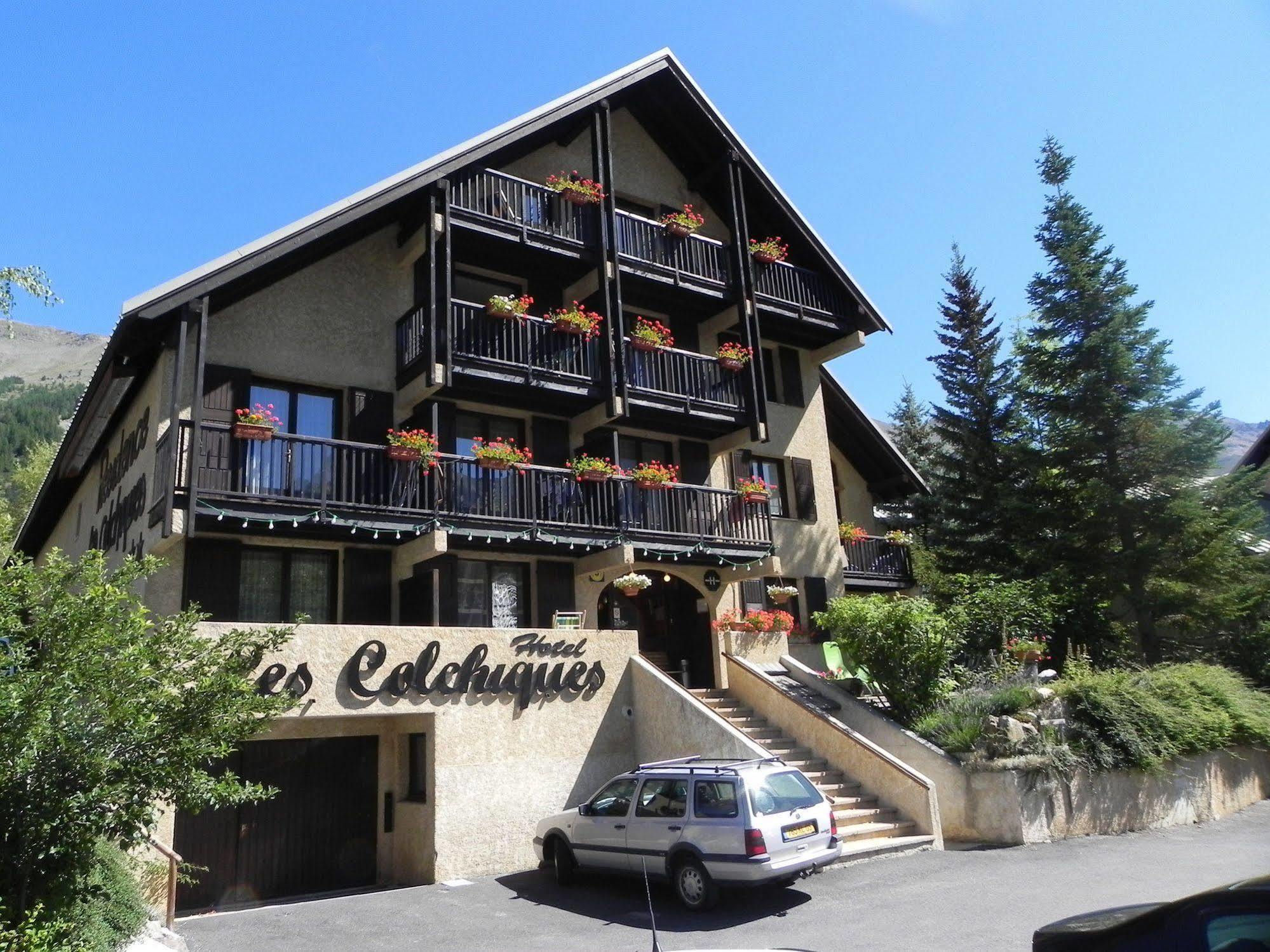 Hotel Residence Les Colchiques Le Monêtier-les-Bains Exteriör bild